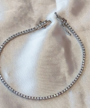 Pulseira Riviera com Zircônias - Prata 925